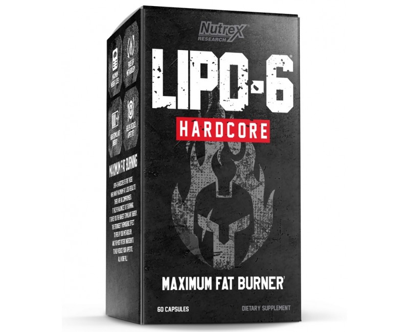 Lipo Hardcore Caplets Nutrex Pl Suplementos