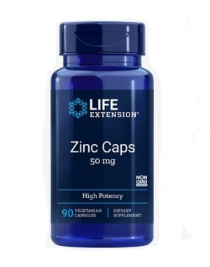 Zinco Caps 50 mg 90 vegetarian capsules LIFE Extension