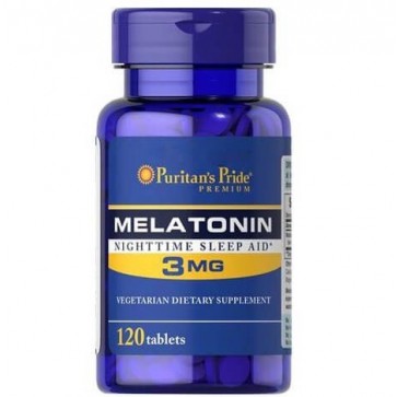 Melatonina 3mg 120 tablets PURITANS Pride
