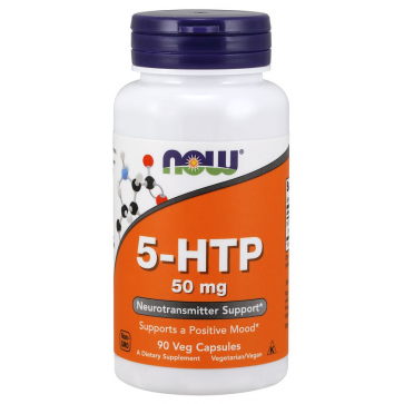 5 HTP 50 mg 90 Veg Capsules Now Foods