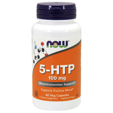 5 HTP 100mg 60 veg caps Now Foods