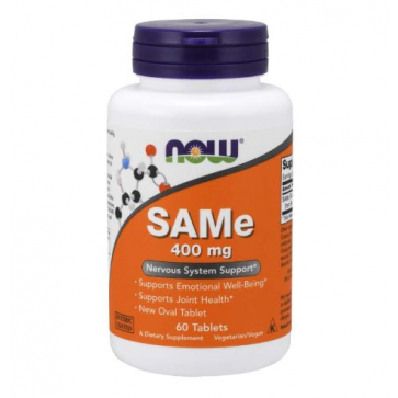 SAMe 400 mg 60 Tablets NOW Foods