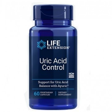 Uric Acid Control 60 Veg Capsulas LIFE Extension