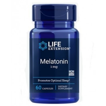 Melatonina 1mg 60capsules LIFE Extension