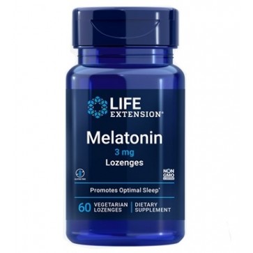 Melatonina 3mg 60 Lozenges LIFE Extension