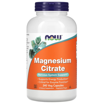 MAGNESIUM CITRATE CAPS  240 VCAPS Now foods