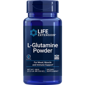 L-Glutamine Powder 100 grams Life Extension