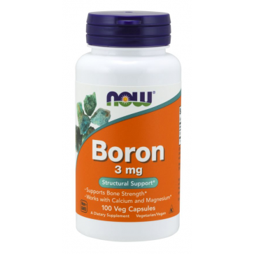 Boron 3 mg 100 Veg Capsules NOW Foods
