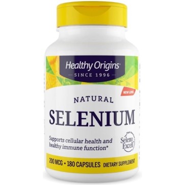 Seleno Excell 200 mcg 180 caps HEALTHY Origins