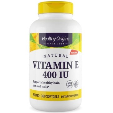 Vitamina E400 360softgels HEALTHY Origins