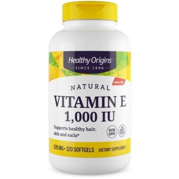 E 1000 Mixed Toco 120 Softgels HEALTHY Origins