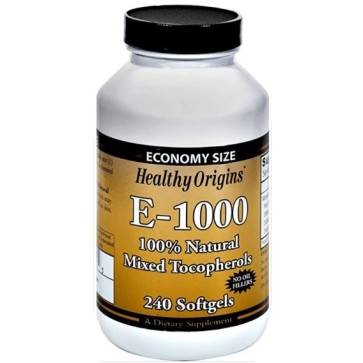 E-1000 IU 240 Softgels HEALTHY Origins