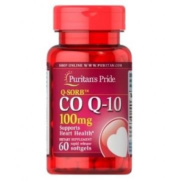 Coq10 100mg 60 softgels PURITANS Pride