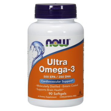 Ultra Omega 3 90 Softgels NOW Foods