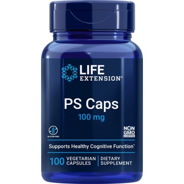 Life Extension, PS Caps, 100 mg, 100 Vegetarian Capsules