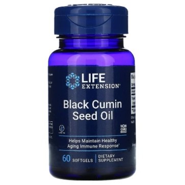 Black Cumin Seed Oil 60 softgels LIFE Extension