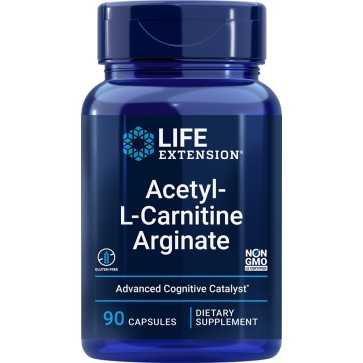 Acetyl-L-Carnitine Arginate, 90 Capsules LE