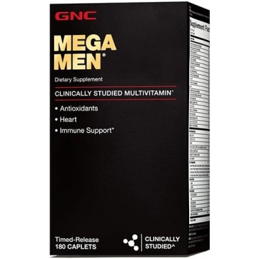 Mega Men 180caplets GNC