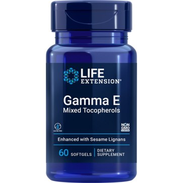 Gamma E Mixed Tocopherols, 60 Softgels