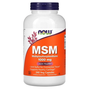MSM, 1,000 mg, 240 Veg Capsules