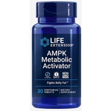 AMPK Metabolic Activator Life Extension 30 vegetarian tablets