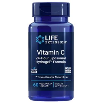 Vitamin C, 60 Vegetarian Tablets Life Extension