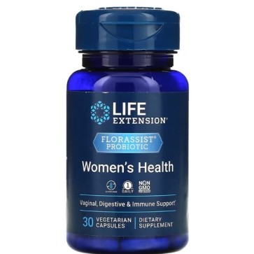 FLORASSIST Probiotic Women's Health 30 vegetarian capsules Life Extension