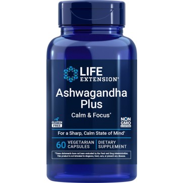 Ashwagandha Plus , 60 Vegetarian Capsules
