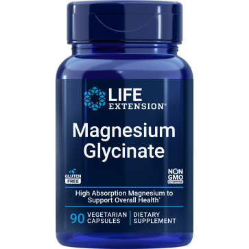 Magnesium Glycinate 90 vegetarian capsules Life Extension