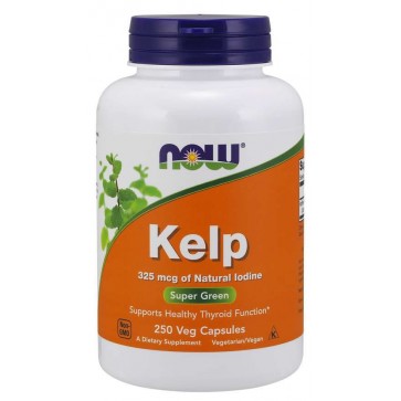 Kelp 325 mcg 250 Veg Capsules NOW Foods