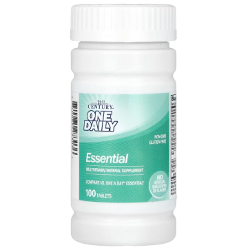 One Daily, Essential, 100 Tablets 21st Century