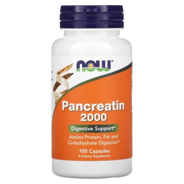 Pancreatin 2000, 100 Capsules (200 mg per Capsule)