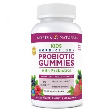 Probiotico gummies KIDS 60 Gomas  NORDIC Naturals  vencimento: 10/2022