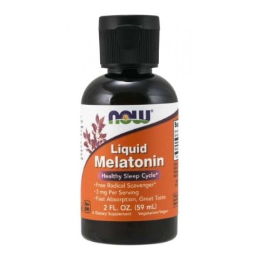 Melatonina liquida 59ml NOW Foods