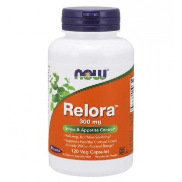 Relora 300mg 120 veg caps NOW Foods