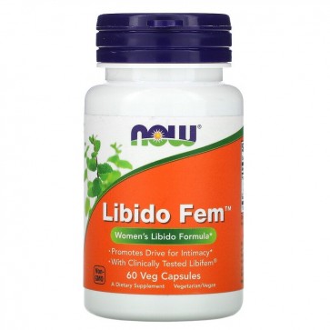 Libido Fem 60 Veg Capsules NOW Foods