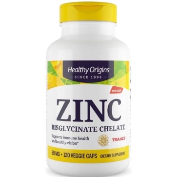 Zinco 50mg 120vcaps HEALTHY Origins