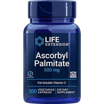 Ascorbyl Palmitate, 500 mg, 100 cápsulas vegetarianas