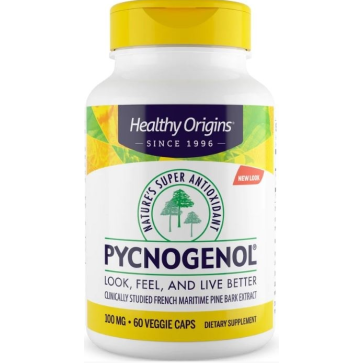 Pycnogenol 100mg 60 veg caps Healthy Origins