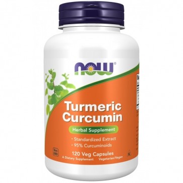 Curcumin 120 Veg Capsules NOW foods