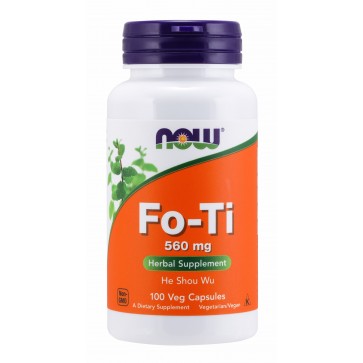 Fo-Ti 560 mg 100 Veg Capsules NOW Foods