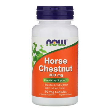 Horse Chestnut, 300 mg, 90 Veg Capsules Now