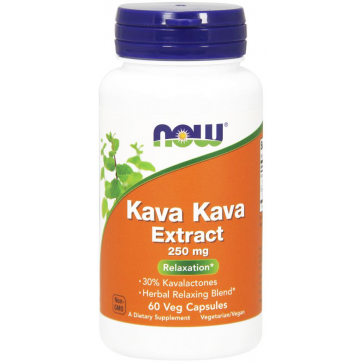 Kava Kava 250 mg Veg Capsules NOW Foods