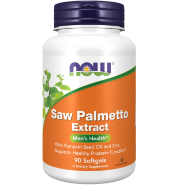 Saw Palmetto Extract, 80mg 90 Softgels Now foods