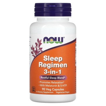 Sleep Regimen 3-in-1, 90 Veg Capsules Now