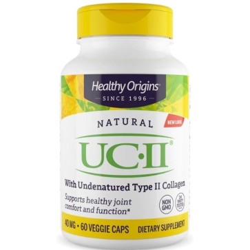 Colageno UC II 40 mg 60 vcaps HEALTHY Origins