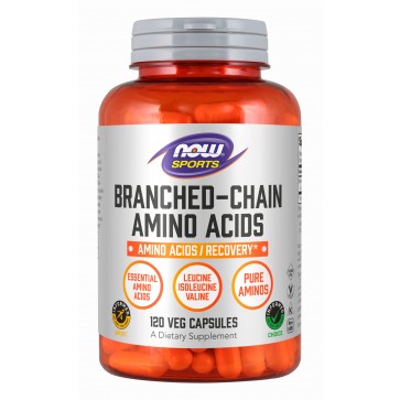 BCAA 800 mg 120 caps Now Foods