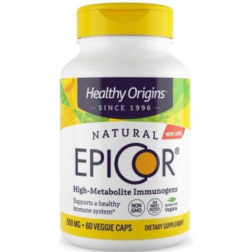 Epicor Proteção Imunológica 500mg 60 Cápsulas Healthy Origins 