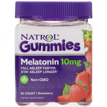 Melatonina gummies 10 mg 90 count strawberry NATROL
