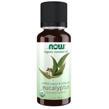 ORGANIC EUCALYPTUS OIL   1oz NOW Foods